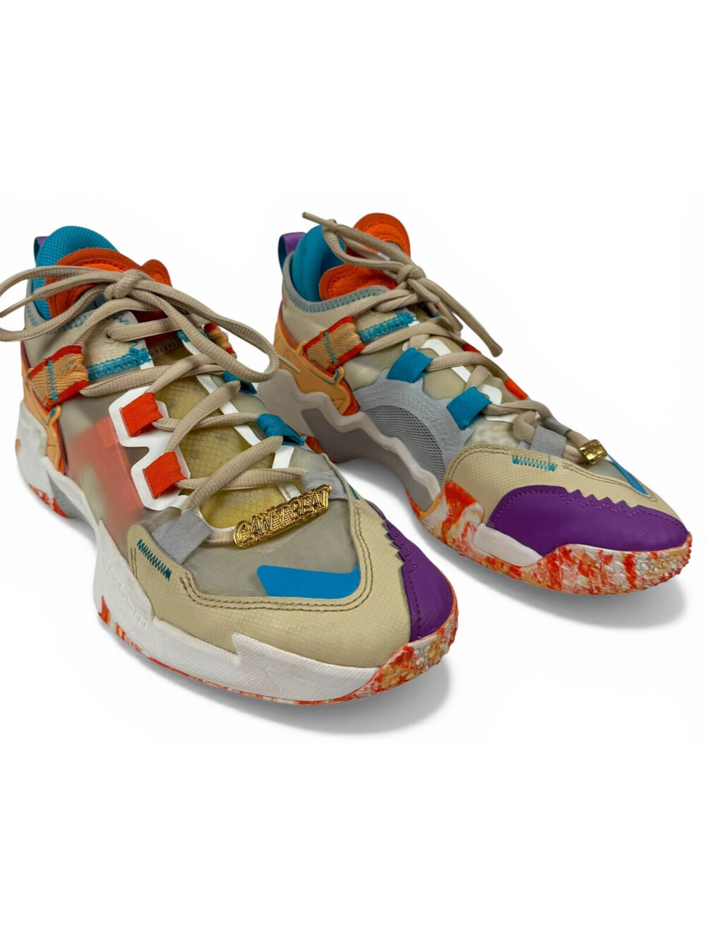 Nike Jordan Cant Beat That Price Zer0.5 Sail/Purple/Nebula Mid DC3737-158 M9.5